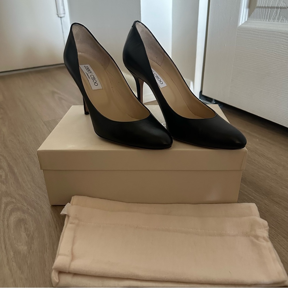 Black Jimmy Choo heels